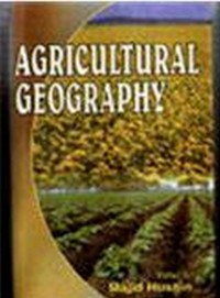 Cover Agricultural Geography (Perspectives in Economic Geography Series:)