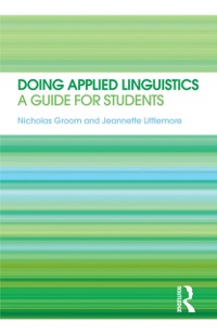 Cover Doing Applied Linguistics