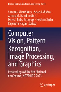 Cover Computer Vision, Pattern Recognition, Image Processing, and Graphics