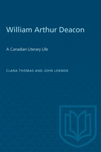 Cover William Arthur Deacon