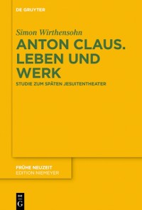 Cover Anton Claus. Leben und Werk