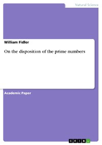 Cover On the disposition of the prime numbers