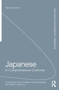 Cover Japanese: A Comprehensive Grammar