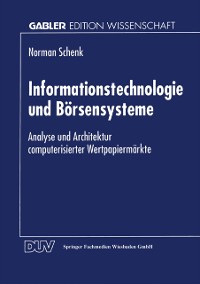 Cover Informationstechnologie und Börsensysteme