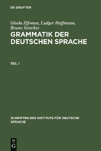 Cover Grammatik der deutschen Sprache