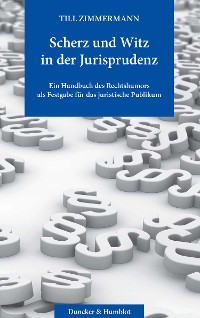Cover Scherz und Witz in der Jurisprudenz.