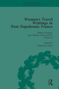 Cover Women's Travel Writings in Post-Napoleonic France, Part II vol 6