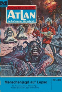 Cover Atlan 25: Menschenjagd auf Lepso