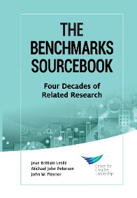 Cover The Benchmarks Sourcebook: Four Decades of Related Research