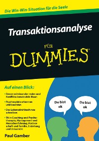 Cover Transaktionsanalyse für Dummies