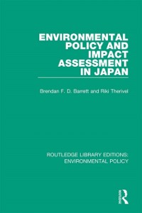 Cover Environmental Policy and Impact Assessment in Japan