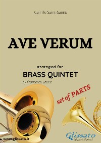 Cover Ave Verum - C.Saint-Saëns - Brass Quintet set of PARTS
