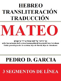 Cover Mateo: Hebreo Transliteración Traducción