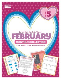 Cover February Monthly Collection, Grade 5