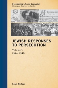 Cover Jewish Responses to Persecution
