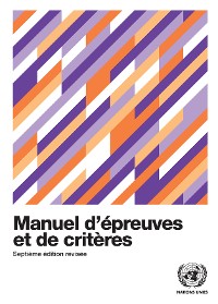Cover Manuel d'épreuves et de critères - Septième édition révisée