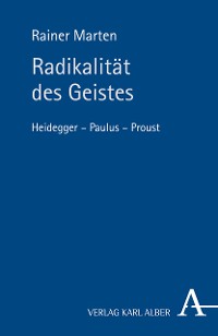 Cover Radikalität des Geistes