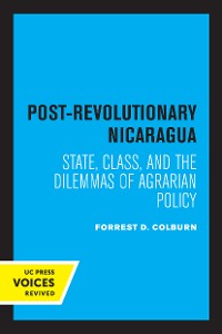 Cover Post-Revolutionary Nicaragua