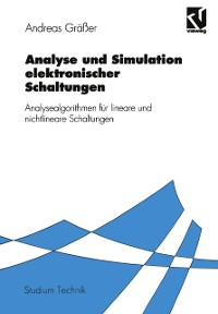 Cover Analyse und Simulation elektronischer Schaltungen