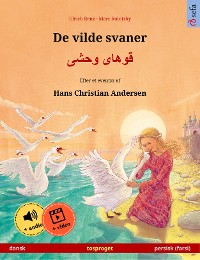 Cover De vilde svaner – قوهای وحشی  (dansk – persisk (farsi))