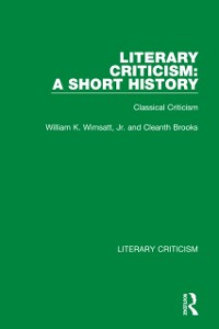 Cover Literary Criticism: A Short History