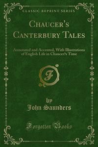 Cover Chaucer's Canterbury Tales