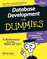 Cover Database Development For Dummies