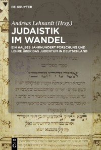 Cover Judaistik im Wandel