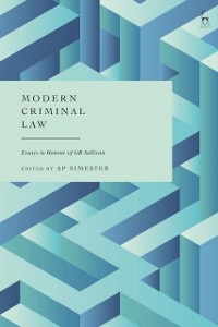 Cover Modern Criminal Law