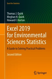 Cover Excel 2019 for Environmental Sciences Statistics