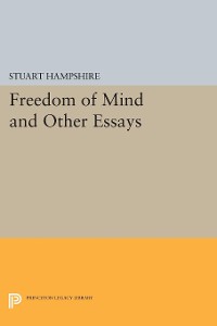 Cover Freedom of Mind and Other Essays