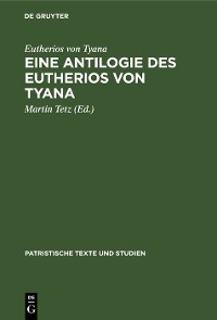 Cover Eine Antilogie des Eutherios von Tyana