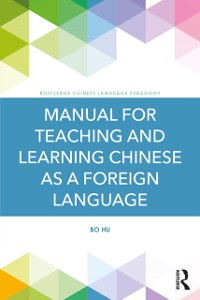 Cover Manual for Teaching and Learning Chinese as a Foreign Language
