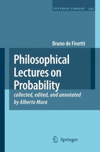 Cover Philosophical Lectures on Probability