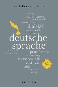 Cover Deutsche Sprache. 100 Seiten