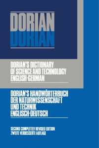 Cover Dictionary of Science and Technology