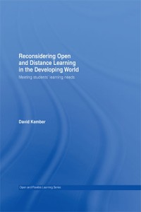 Cover Reconsidering Open and Distance Learning in the Developing World