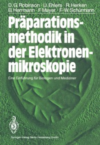 Cover Präparationsmethodik in der Elektronenmikroskopie