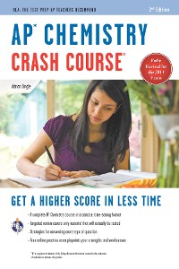 Cover AP Chemistry Crash Course Book + Online