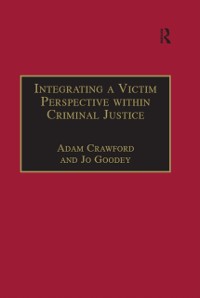 Cover Integrating a Victim Perspective within Criminal Justice