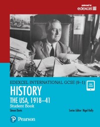 Cover Pearson Edexcel International GCSE (9-1) History: The USA, 1918-41 Student Book