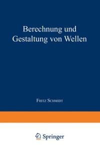 Cover Berechnung und Gestaltung von Wellen