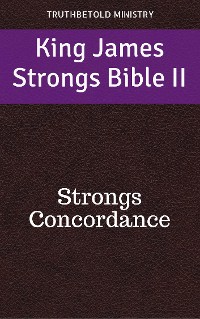 Cover King James Strongs Bible II