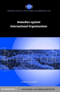 Cover Remedies against International Organisations