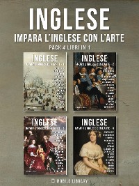 Cover Pack 4 Libri In 1 - Inglese - Impara l'Inglese con l'Arte