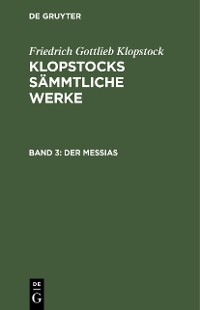 Cover Der Messias, Band 3