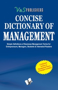 Cover CONCISE DICTIONARY OF MANAGEMENT