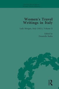 Cover Women's Travel Writings in Italy, Part II vol 7