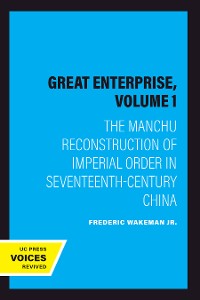 Cover The Great Enterprise, Volume 1