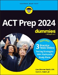 Cover ACT Prep 2024 For Dummies with Online Practice